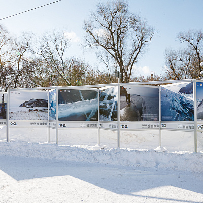 Фотовыставка "Ледяные сказки Байкала"